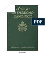 Derecho Canónico