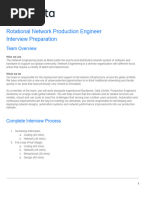 Rotational Network Production Engineer Interview Prep