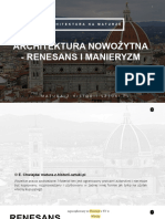 Architektura Nowożytna 1