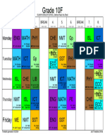 Timetable