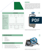 Autoclaves Verticales: Descripción