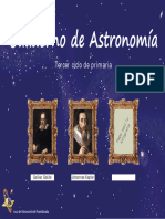 Cuaderno Astronomía