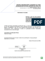 Ato Institucional - Portaria #212-2022, de 08 de Junho de 2022