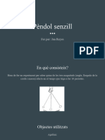 Pèndol Senzill