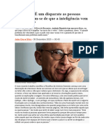 SENTIR E SABER Antonio Damasio