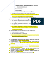 Questionnaire A Choix Multiples Corrigé