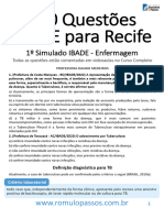 Revisão Recife IBADE (Simulados 1,2 e 3)