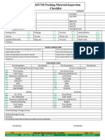 QA-CHK-01.02 Inbound Packing Material Inspection