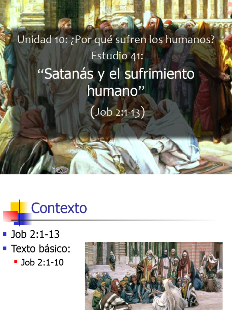 El sufrimiento de Job y su fe | PDF | Libro de trabajo | Satán