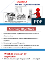 Chapter 2 Negotiation and Dispute Resolution