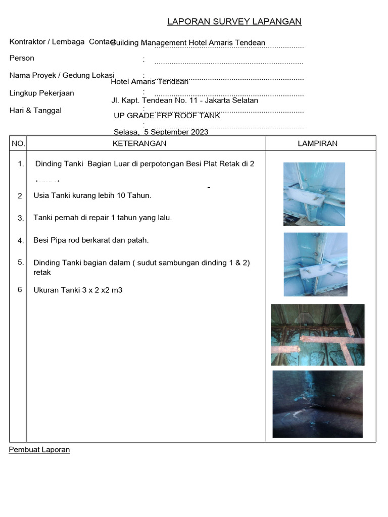 laporan-survey-lapangan-hotel-amaris-tendean-pdf