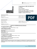 Constancia Preinscripción Alumno DNI - 56327083