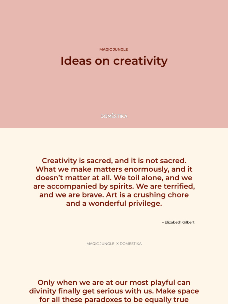 U1 - 02 - Ideas On Creativity | PDF