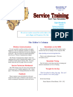 Service Training Tips