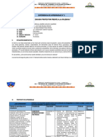 Experiencia de Aprendizaje #2°-Maac-2022-Ii Bimestre