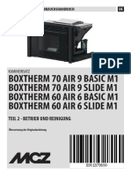 Boxtherm 70 Air 9 Basic M1 Boxtherm 70 Air 9 Slide M1 Boxtherm 60 Air 6 Basic M1 Boxtherm 60 Air 6 Slide M1