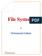 File Systems: Mohammed Sallam