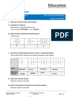 Royal Society of Chemistry Knowledge Check