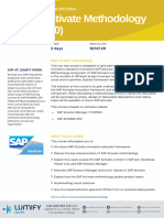 Act100 Sap Activate Methodology