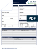 FORM 4 - Application For Valuer Registration 120722