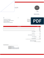 ES Rent Receipt Template 1 Word