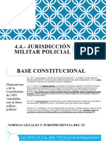 4.4. - Jurisdicción Militar Policial