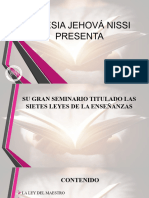 Seminario Las Sietes Leyes de La Enseñanza