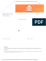 Por Violación de Secreto - Las Claves de La Formalización Del Exdirector de La PDI - TVN