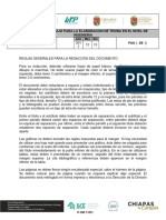 Instrucción de Trabajo para La Elaboración de Tesina