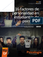 16 Factores de Personalidad en Estudiantes de Psicología