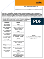 Guia de Aprendizagem 7º Ano B 1º Bimestre