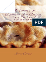 Ms Carter S 41 Delicious Pie Recipes Irene Carter 2012 CreateSpace Independent Publishing Platform 9