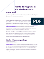 El Experimento de Milgram