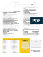 Evaluacion II Sobre Metabolismo y Fosforilacion Oxidativa