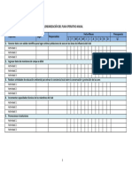 Formato de Calendarización Del Plan Operativo Anual