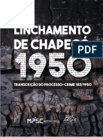 Linchamento de Chapeco&#769 1950 - Ebook