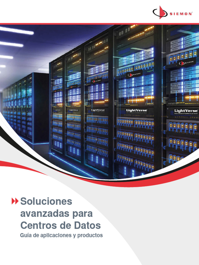 Guide Siemon Data Center Es | PDF | Fibra óptica | Computación en la nube
