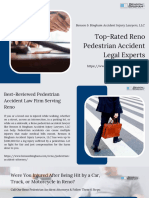 Top-Rated Reno Pedestrian Accident Legal Experts - Benson & Bingham