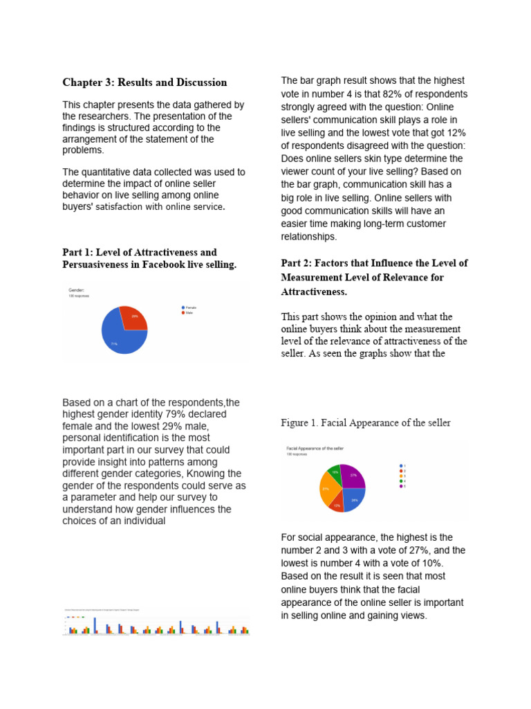 Chapter 3 Results And Discussion 2 Pdf Sales Internet