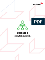 0011 - Lesson 4. Storytelling Skills