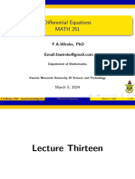 Laplace Transform L13