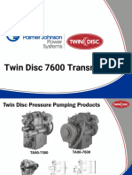 Twin Disc 7600 Transmission Specs