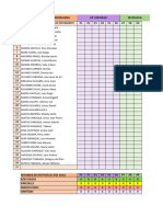 Registro - Prueba - Matemática - 4° C