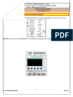 Exercice 1: Démarrage Direct Un Seul Sens de Rotation Iii.: Filière: Electrotechnique (ELT)