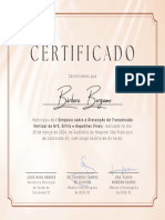 Pastel Shadow Modern Course Certificate