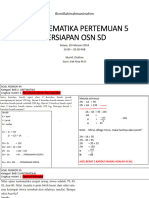 Les Matematika Pertemuan Ke 5