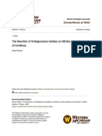 The Reaction of N-Magnesium Halides On Nitriles in The Synthesis