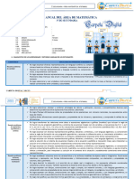 3º Plan Curricular Anual Matemática