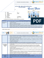 2º Plan Curricular Anual Matemática