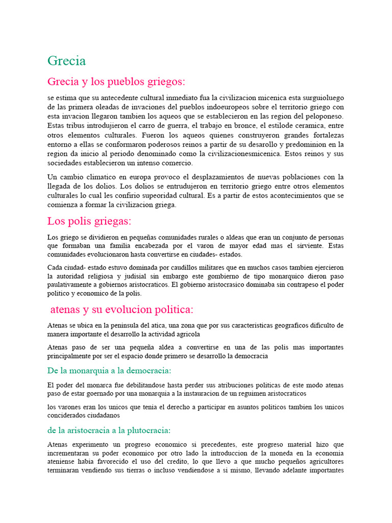 Isonomía en la Democracia Ateniense | PDF | Antigua Grecia | Grecia